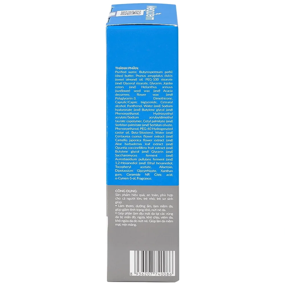 Hình ảnh Kem dưỡng ẩm Megaderm 50g CVI Pharma dưỡng ẩm, làm mềm da, giúp giảm tình trạng khô, nứt nẻ da (1 hộp x 1 chai)