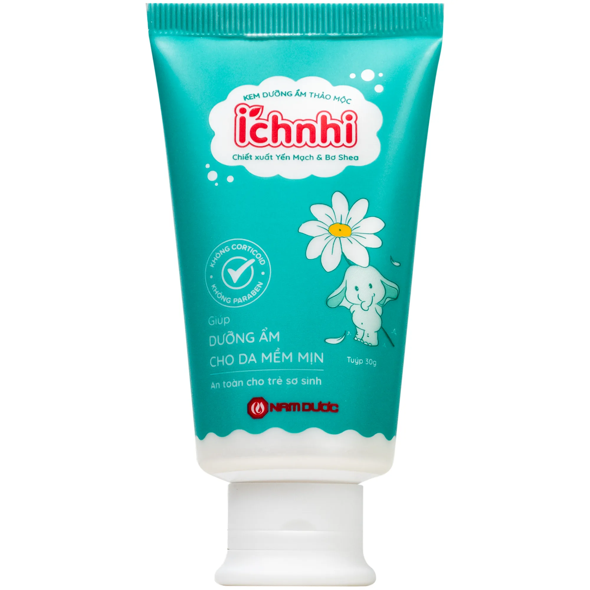 Hình ảnh Kem dưỡng ẩm thảo mộc Ích Nhi giúp dưỡng ẩm, làm mềm mịn da (30g)
