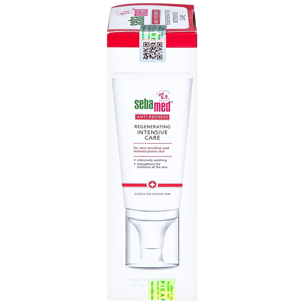 Hình ảnh Kem dưỡng tái tạo Sebamed Anti-Redness Regenerating Intensive Care cho da nhạy cảm, da dễ bị đỏ (50ml)