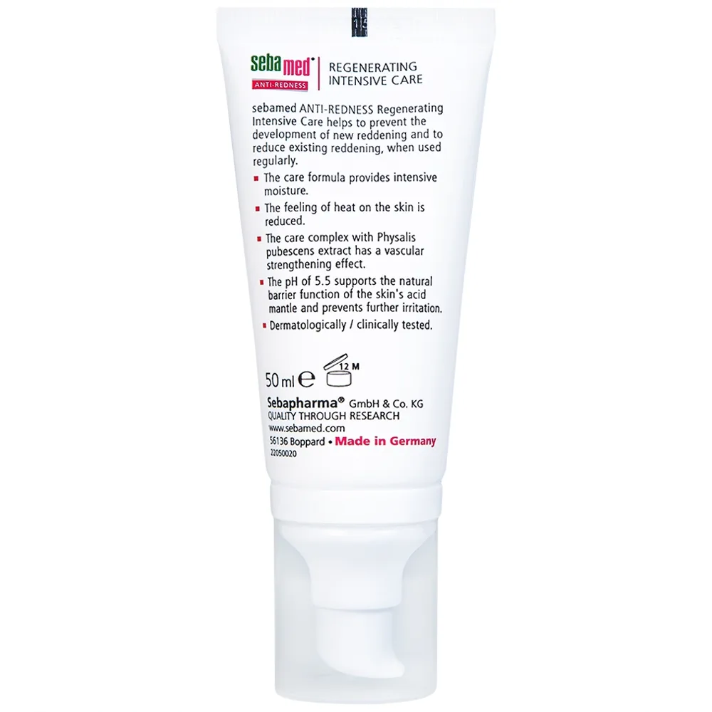 Hình ảnh Kem dưỡng tái tạo Sebamed Anti-Redness Regenerating Intensive Care cho da nhạy cảm, da dễ bị đỏ (50ml)