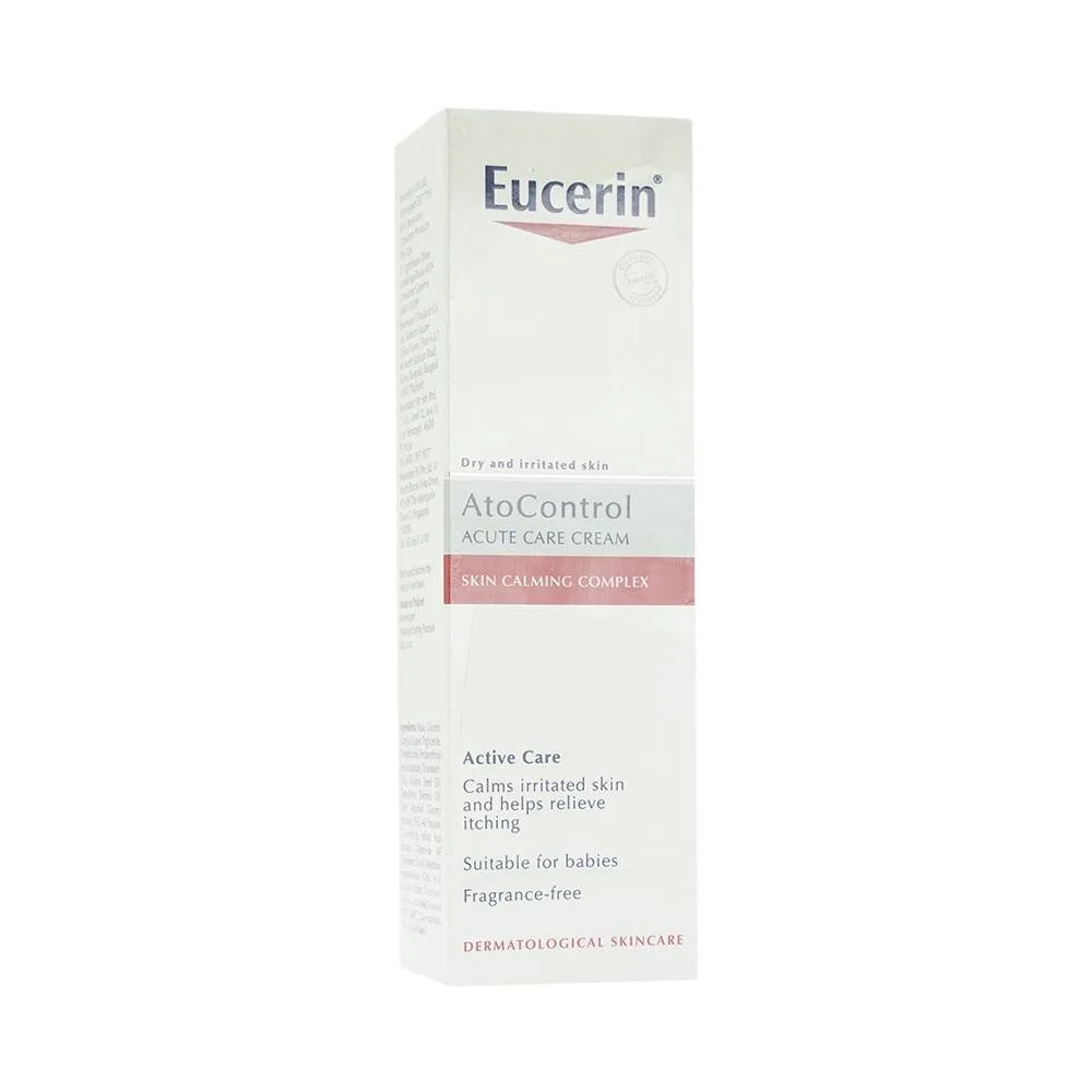 Hình ảnh Kem dưỡng da mặt Eucerin AtoControl Acute Care Cream giảm khô, ngứa và mẩn đỏ (40ml)