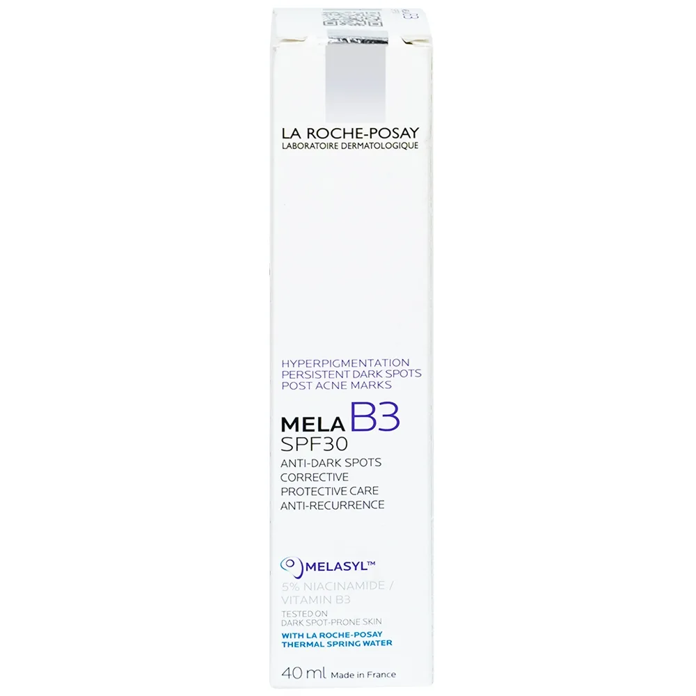 Hình ảnh Kem dưỡng La Roche-Posay Mela B3 Cream SPF 30 dưỡng da mềm mịn, mờ thâm nám, dưỡng da sáng và đều màu 