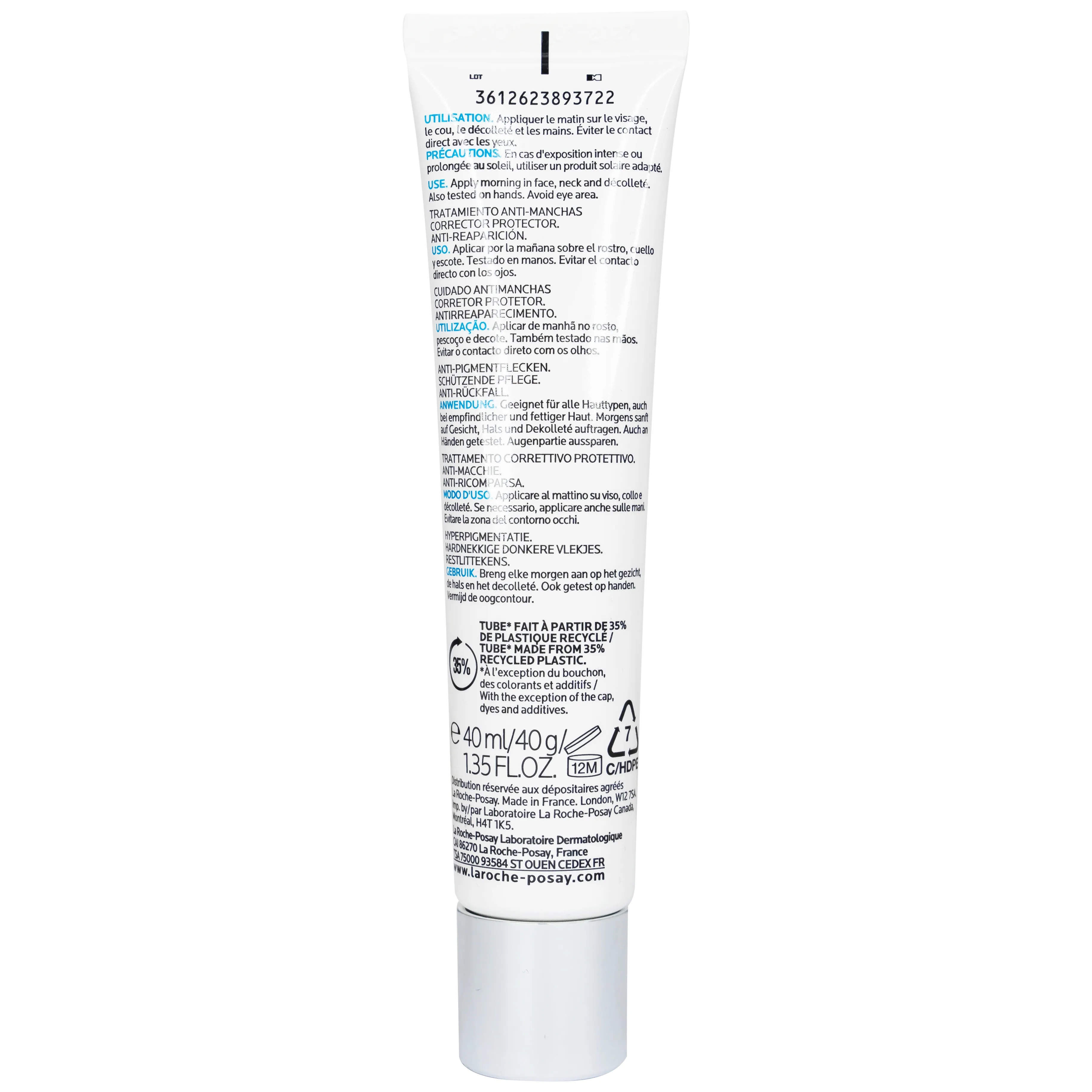 Hình ảnh Kem dưỡng La Roche-Posay Mela B3 Cream SPF 30 dưỡng da mềm mịn, mờ thâm nám, dưỡng da sáng và đều màu 