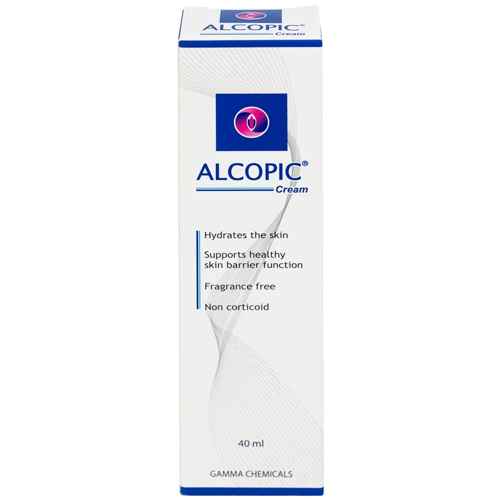 Hình ảnh Kem Alcopic Gamma giảm ngứa, rát, đau do viêm da cơ địa, viêm da tiếp xúc (40ml)