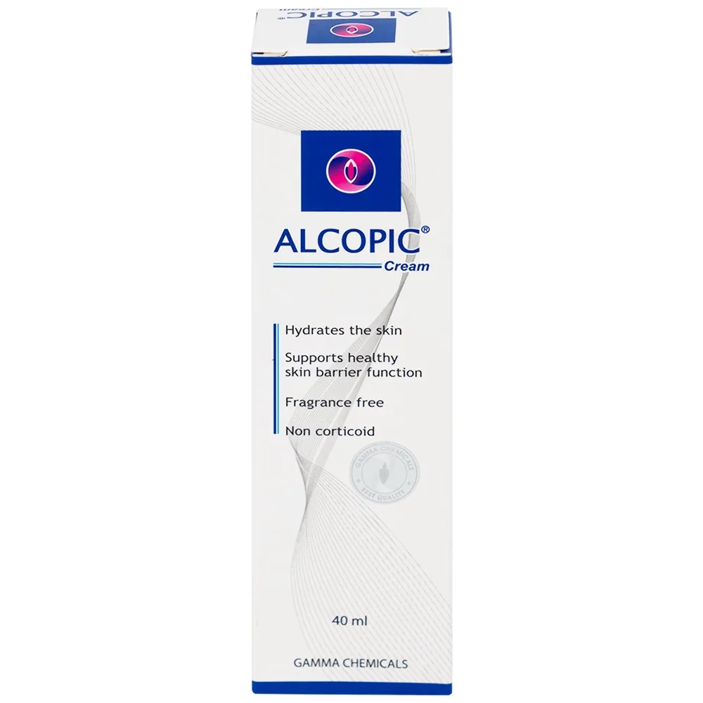 Hình ảnh Kem Alcopic Gamma giảm ngứa, rát, đau do viêm da cơ địa, viêm da tiếp xúc (40ml)