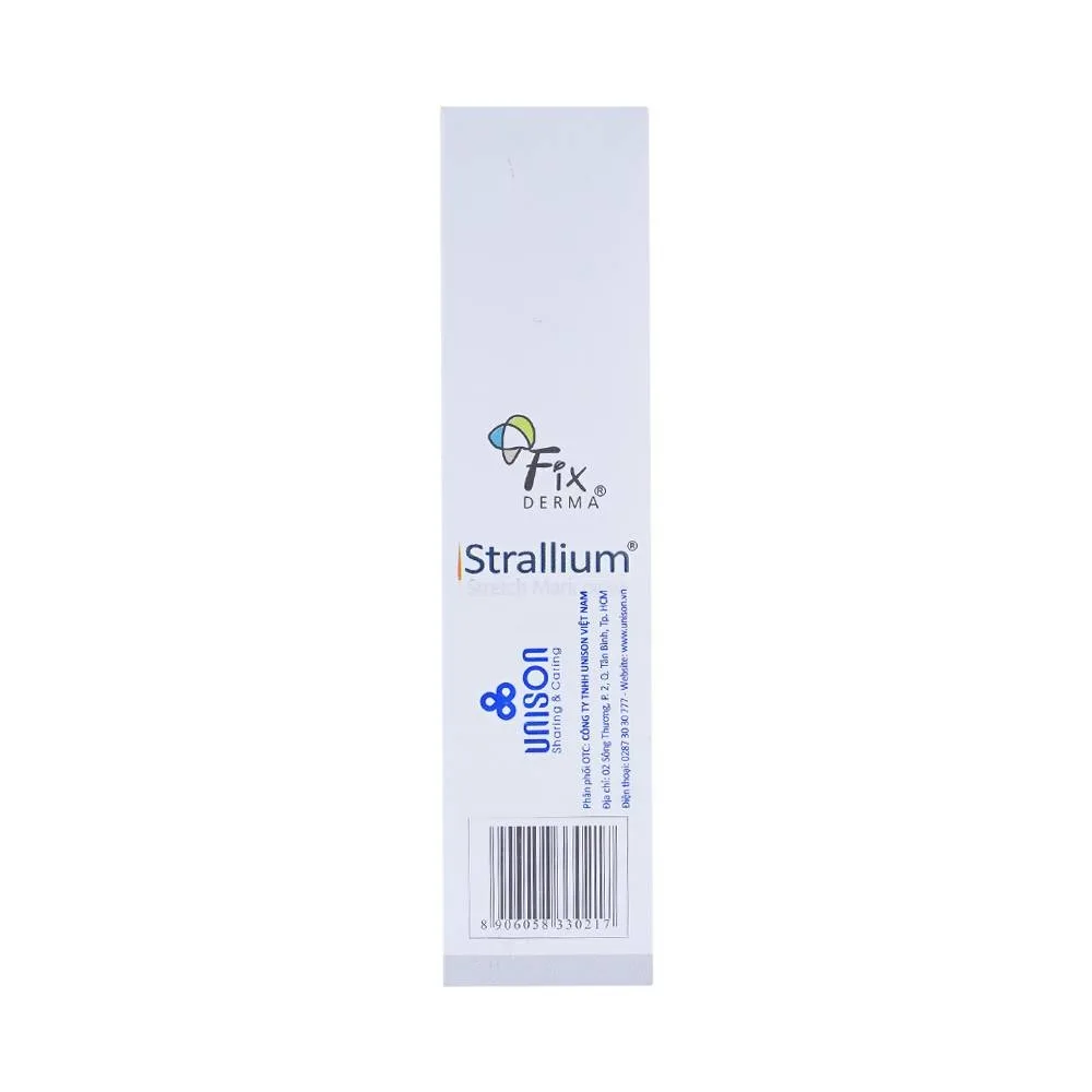 Hình ảnh Kem Fixderma Strallium Stretch Mark Cream cải thiện tính đàn hồi, làm mềm da, loại bỏ vết rạn da (75g)