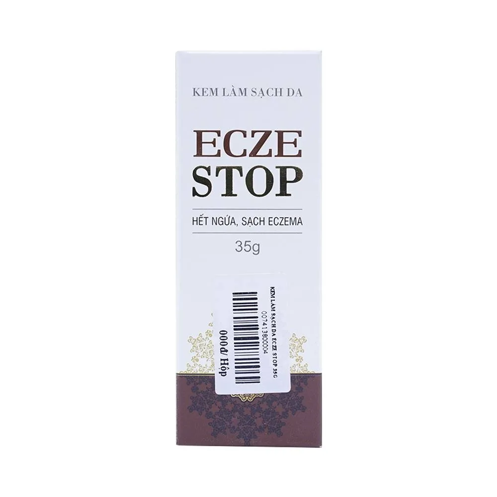 Hình ảnh Kem Ecze Stop hỗ trợ giảm ngứa, giảm dị ứng, giảm viêm sát khuẩn (35g)