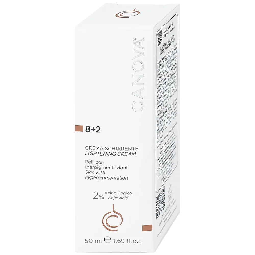 Hình ảnh Kem mờ nám Canova 8+2 Sifarma điều trị tăng sắc tố da (50ml)
