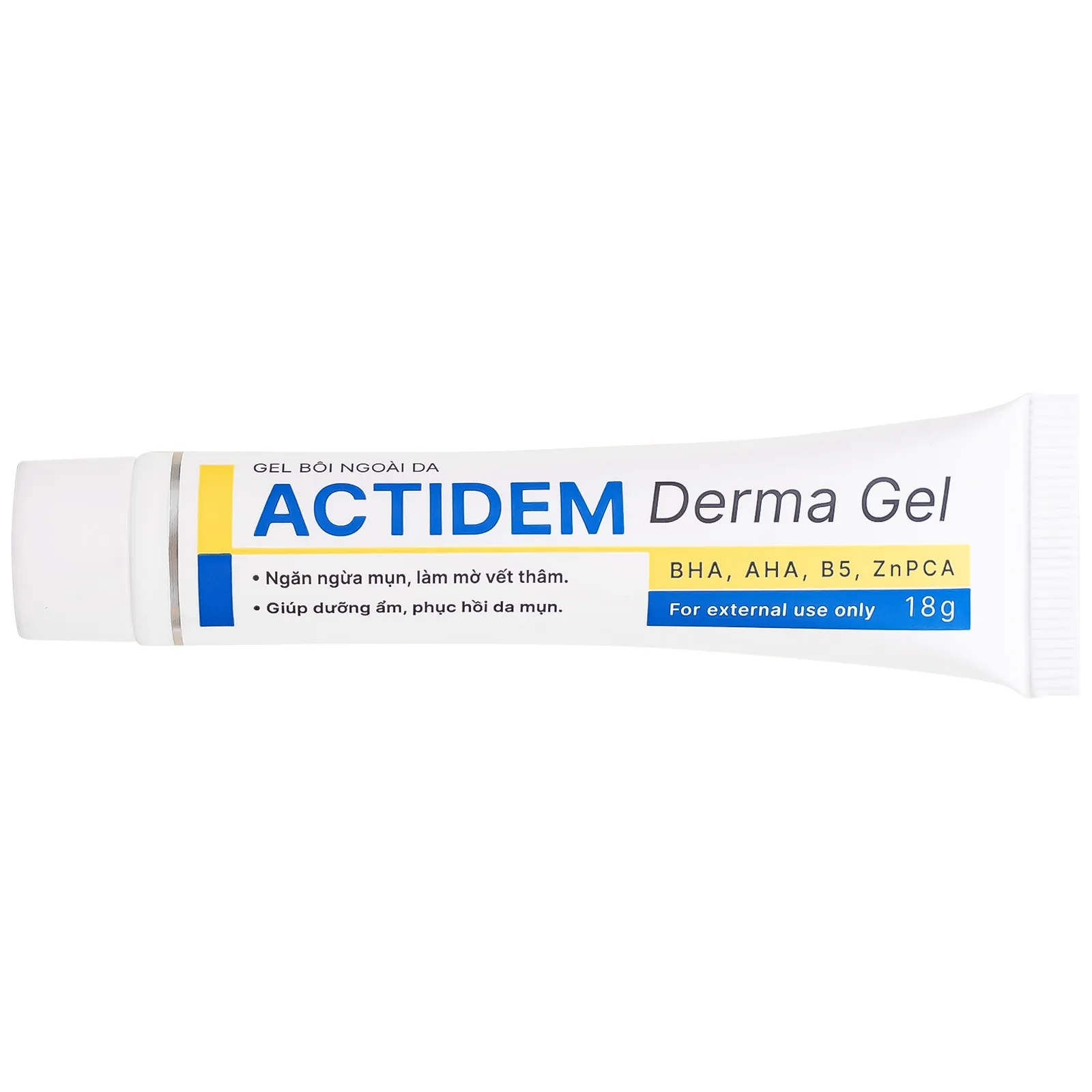 Hình ảnh Gel Actidem Derma giúp ngăn ngừa mụn, làm mờ vết thâm (18g)