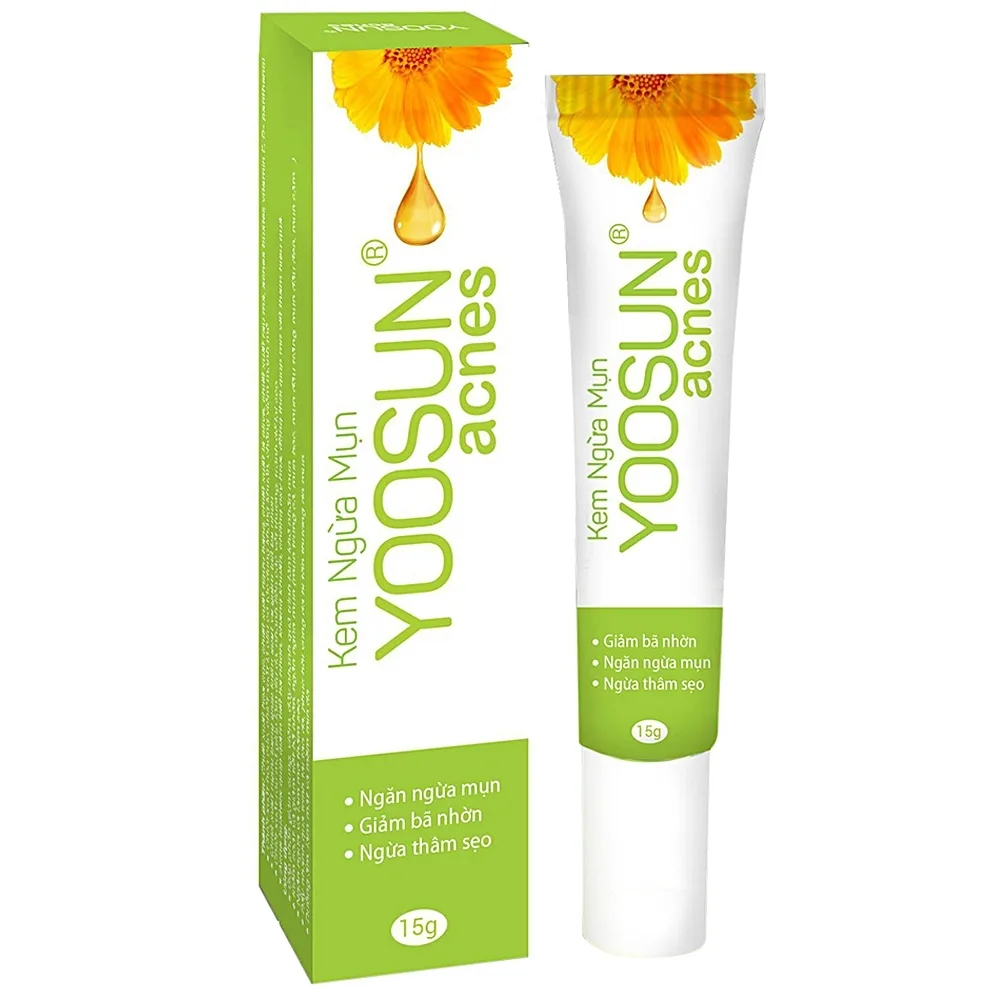 Hình ảnh Kem Yoosun Acnes ngăn ngừa và làm giảm mụn, kiểm soát bã nhờn, làm mờ thâm sẹo (15g)
