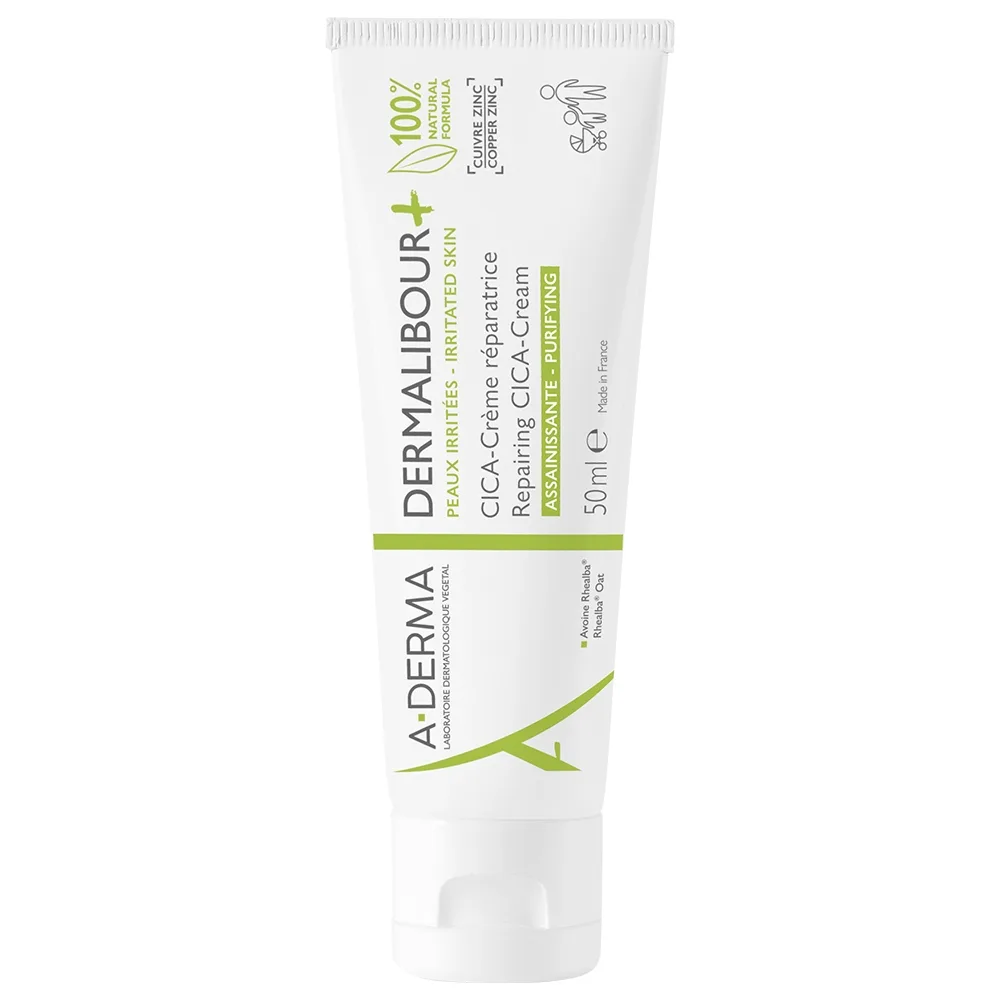 Hình ảnh Kem A-Derma Dermalibour+ Repairing Cream làm dịu da dùng hằng ngày cho da kích ứng (50ml)