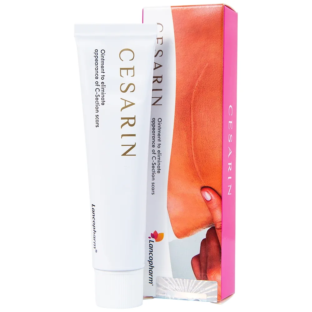 Hình ảnh Kem Cesarin Ointment Lacopharm hỗ trợ làm mờ và làm mềm vết sẹo phẫu thuật (30g)