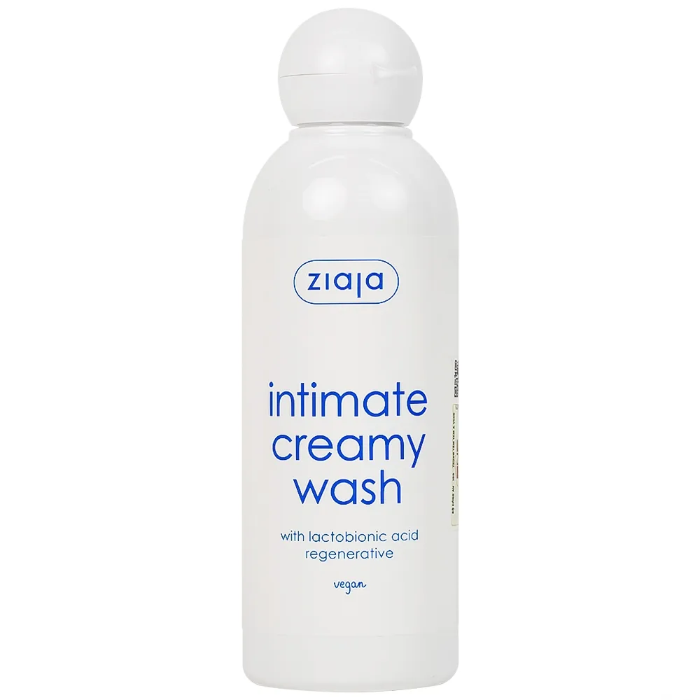 Hình ảnh Kem vệ sinh Ziaja Intimate bổ sung Lactobionic Acid giúp ngăn ngừa tình trạng viêm nhiễm phụ khoa (200ml)
