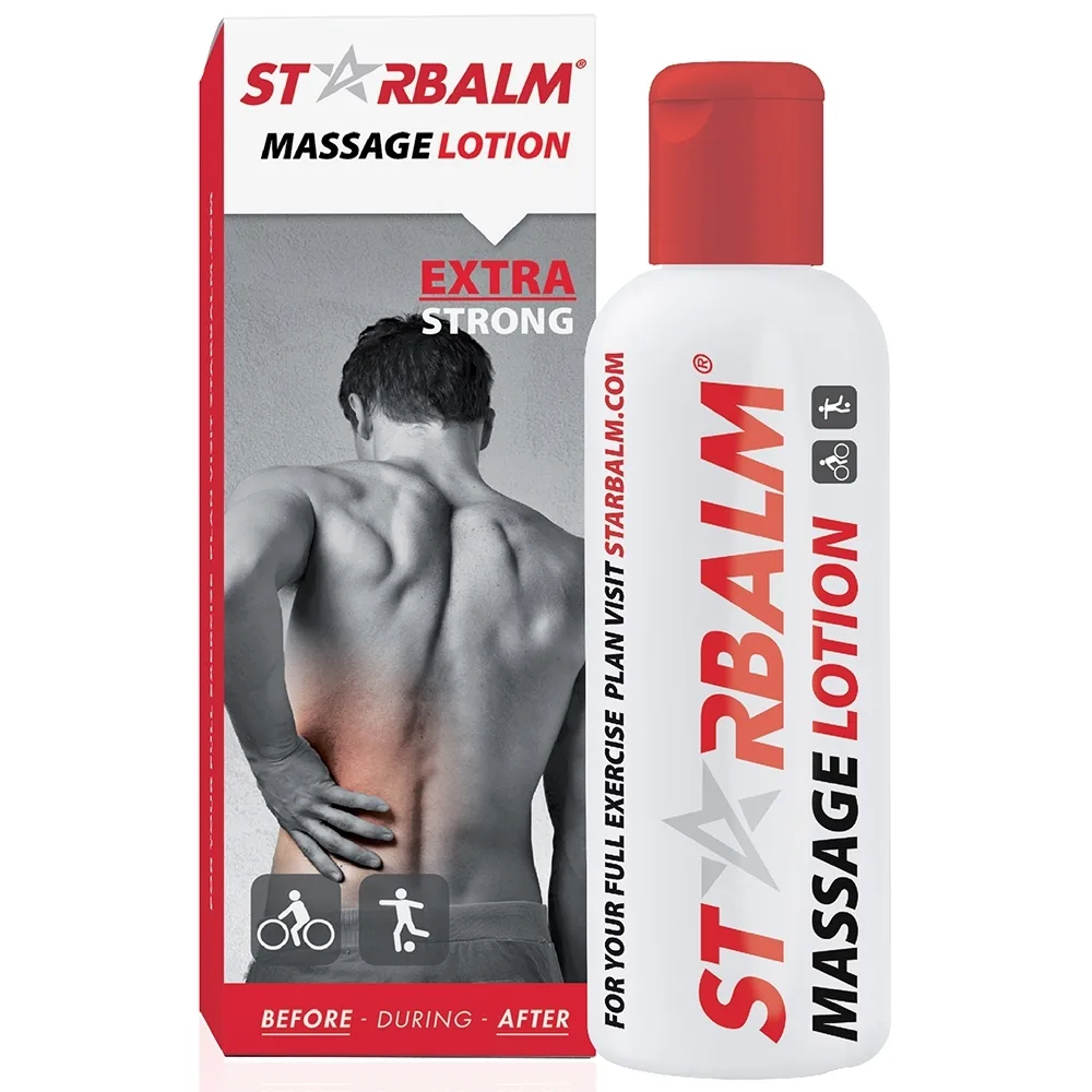 Hình ảnh Kem xoa bóp Starbalm Massage Lotion hỗ trợ giảm đau cơ, khớp (200ml)