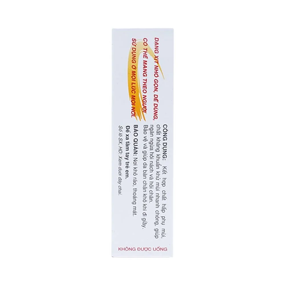 Hình ảnh Chai xịt Zuchi Hoa Linh khử mùi hôi cơ thể (20ml)