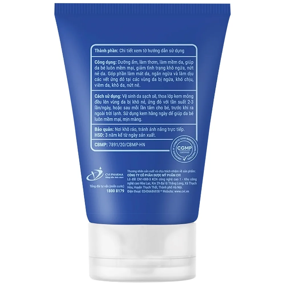 Hình ảnh Kem dưỡng ẩm mềm da cho bé Kutieskin giảm khô ngứa, nứt nẻ da (30g)