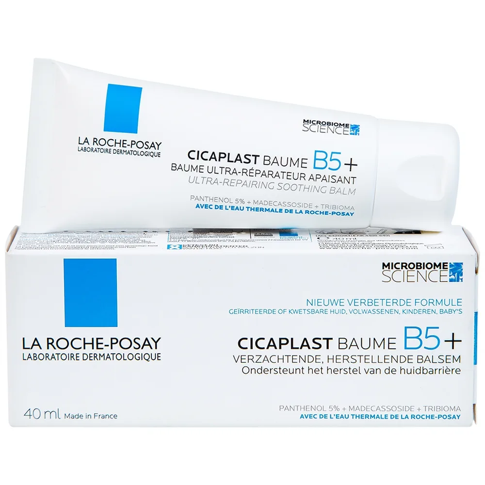 Hình ảnh Kem dưỡng da La Roche-Posay Cicaplast Baume B5+ hỗ trợ làm dịu và phục hồi làn da (40ml)