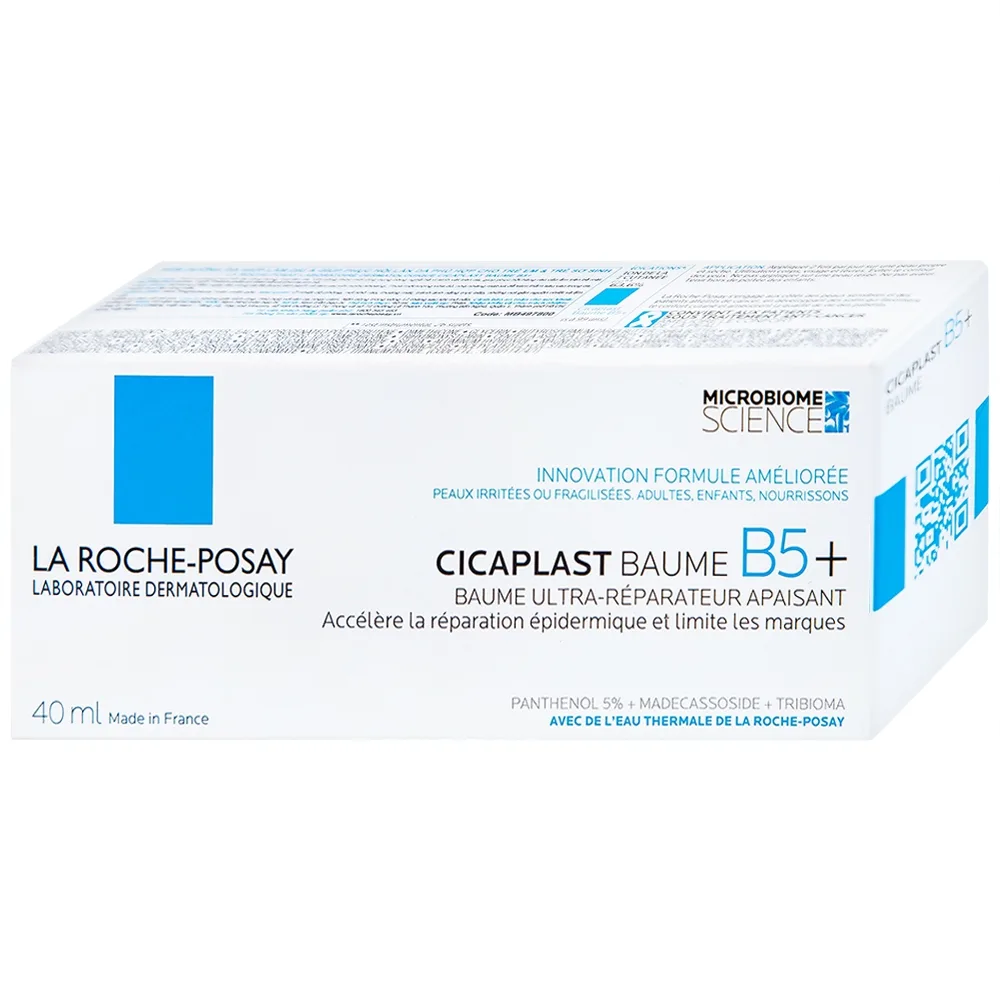 Hình ảnh Kem dưỡng da La Roche-Posay Cicaplast Baume B5+ hỗ trợ làm dịu và phục hồi làn da (40ml)