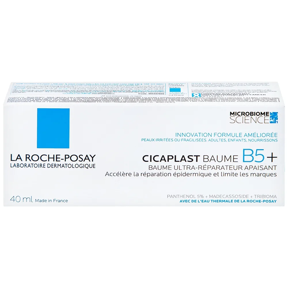Hình ảnh Kem dưỡng da La Roche-Posay Cicaplast Baume B5+ hỗ trợ làm dịu và phục hồi làn da (40ml)