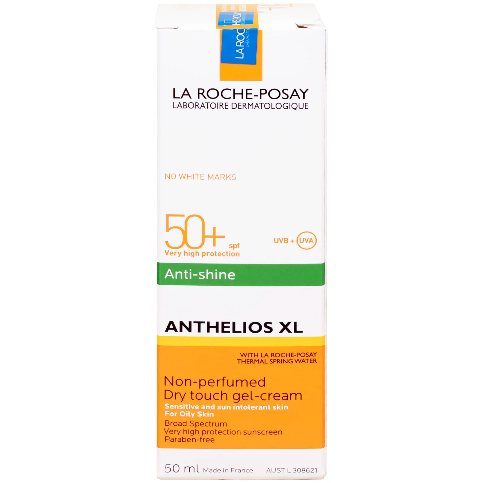 Hình ảnh Kem chống nắng giảm bóng nhờn La Roche-posay Laboratoire Dermatologique Anthelios Xl Anti-shine Non-perfumed Dry Touch Gel-cream SPF 50+ PA++++ 50ml