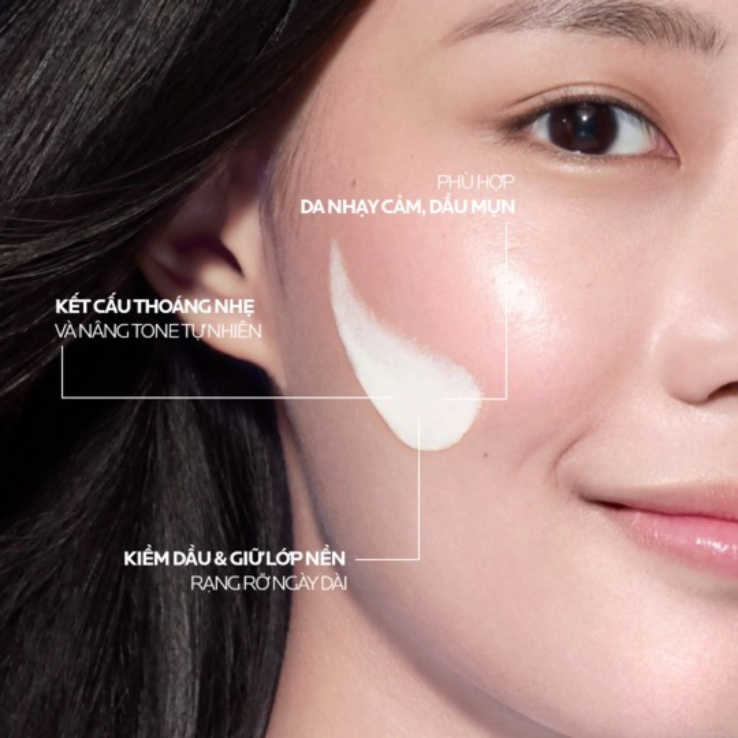 Hình ảnh Kem chống nắng giảm bóng nhờn La Roche-posay Laboratoire Dermatologique Anthelios Xl Anti-shine Non-perfumed Dry Touch Gel-cream SPF 50+ PA++++ 50ml