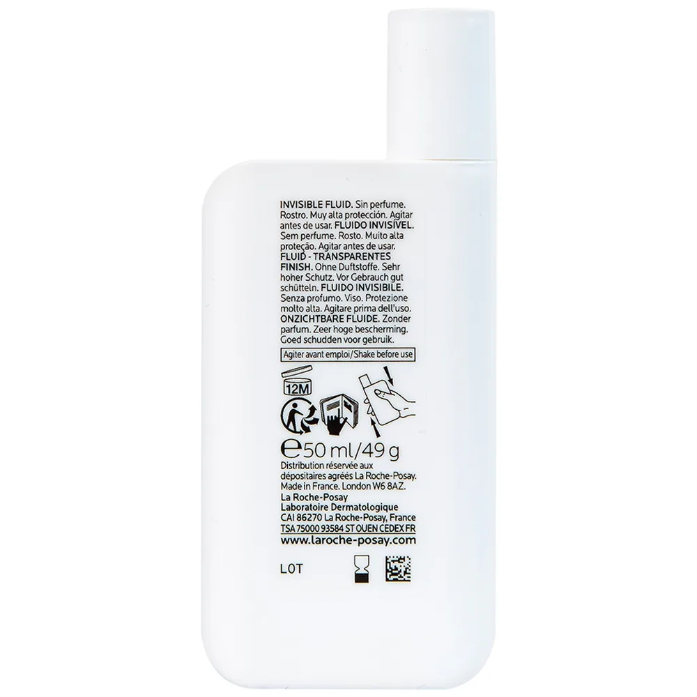 Hình ảnh Sữa chống nắng lâu trôi La Roche-Posay Laboratoire Dermatologiue Anthelios Uvmune 400 Invisible Fuild (50ml)
