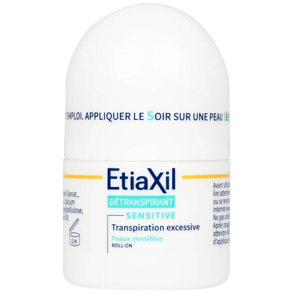 Hình ảnh Lăn khử mùi EtiaXil Detranspirant Aisselles Peaux Sensibles chống mùi đặc trị dành cho da nhạy cảm (15ml)