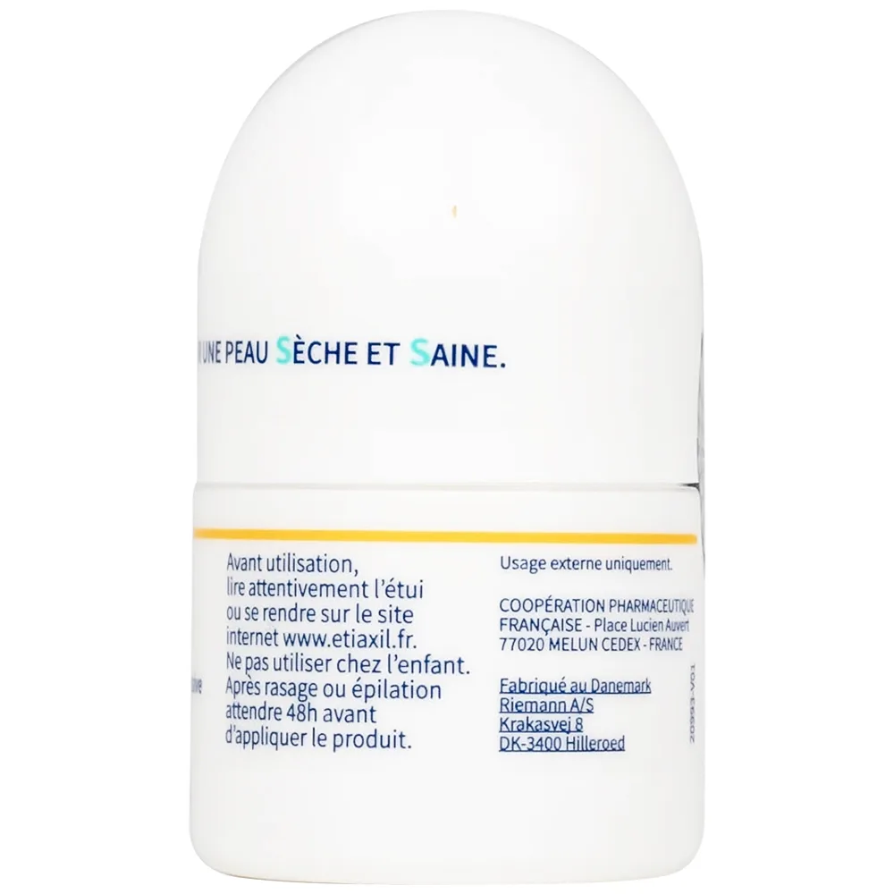 Hình ảnh Lăn khử mùi EtiaXil Detranspirant Aisselles Peaux Sensibles chống mùi đặc trị dành cho da nhạy cảm (15ml)