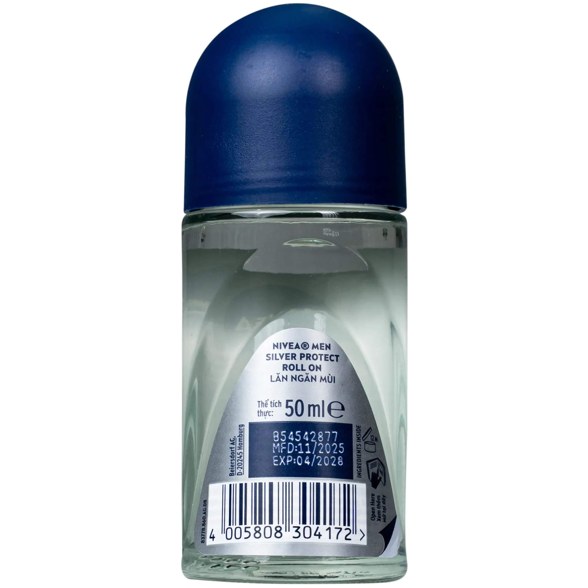 Hình ảnh Lăn khử mùi cho nam Nivea Men Silver Protect 50ml