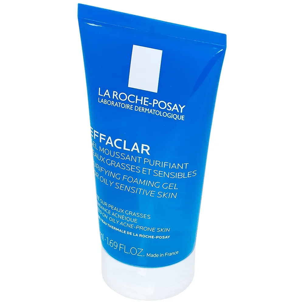 Hình ảnh Gel rửa mặt tạo bọt La Roche-Posay Effaclar Purifying Foaming Gel For Oily Sensitive Skin cho da dầu nhạy cảm (50ml)