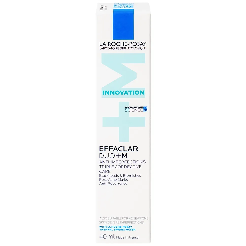Hình ảnh Kem dưỡng da La Roche-Posay Effaclar Duo (+) hỗ trợ giảm viêm và giảm mụn đỏ tấy trong vòng 12 giờ (40ml)