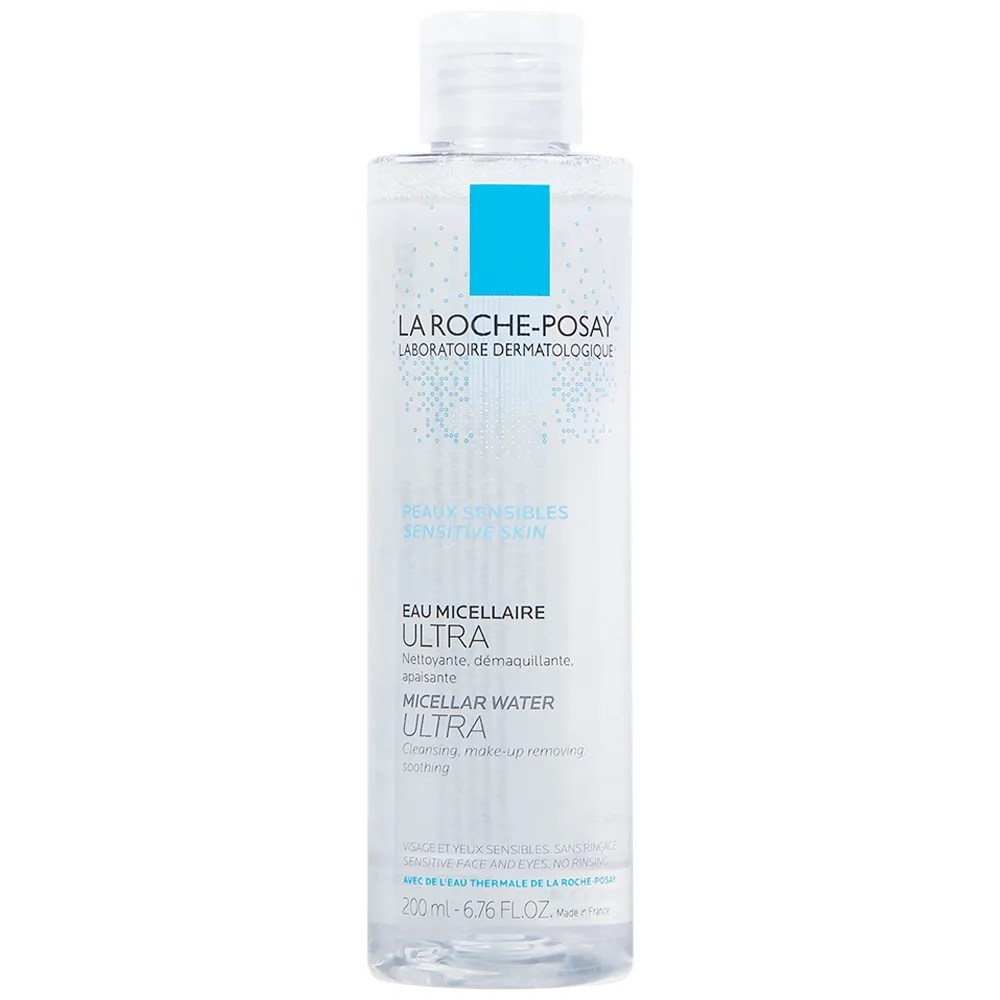 Hình ảnh Nước làm sạch sâu và tẩy trang La Roche-Posay Micellar Water Ultra Sensitive Skin dành cho da nhạy cảm (200ml)