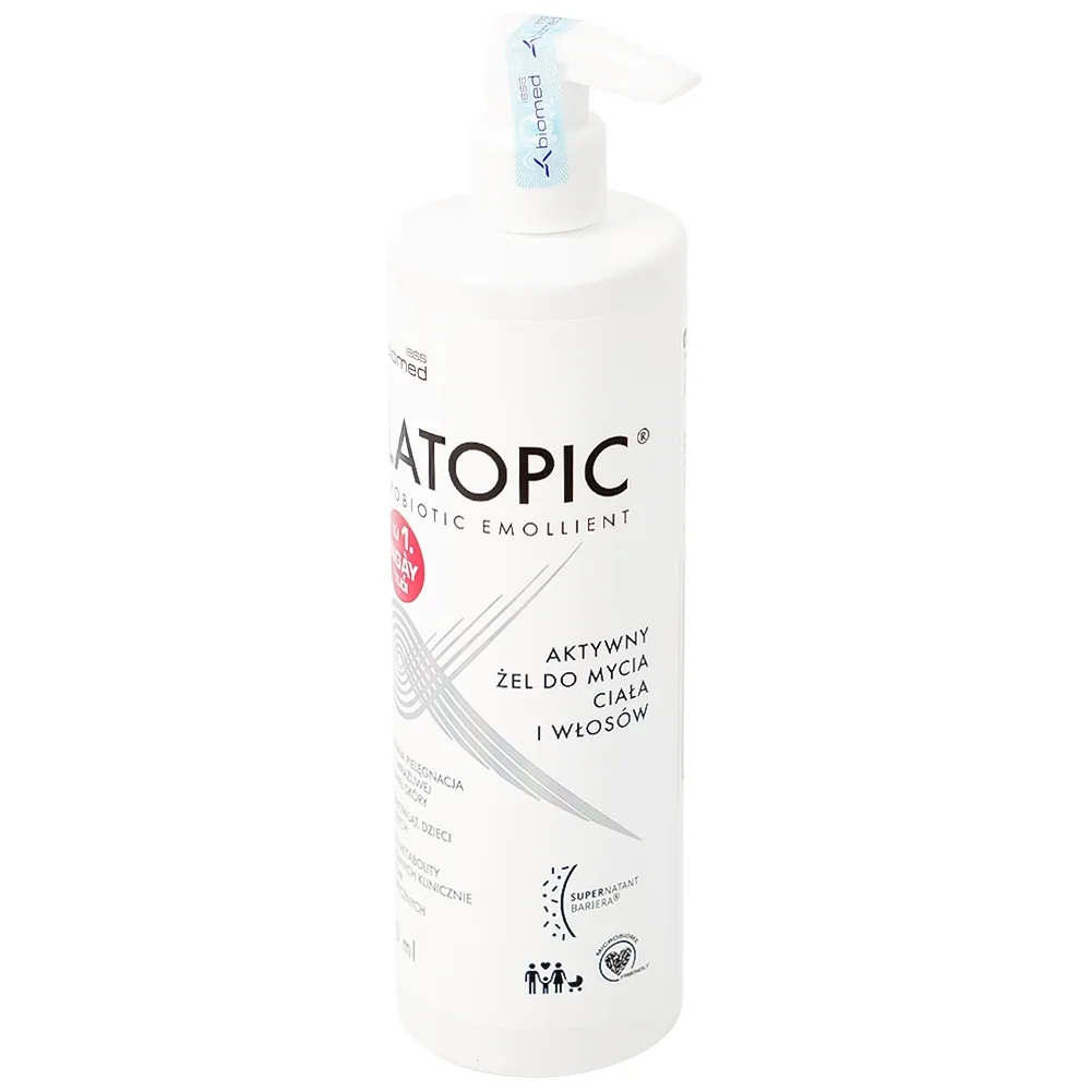 Hình ảnh Gel tắm gội Latopic Body and Hair Wash dành cho da dị ứng, kích ứng hỗ trợ dưỡng ẩm (400ml)