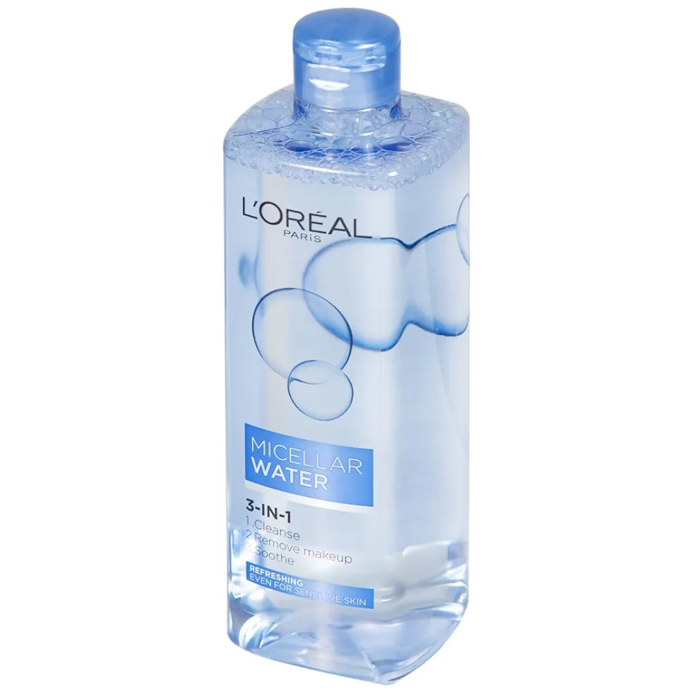 Hình ảnh Nước tẩy trang L'Oreal Micellar Water 3-in-1 Refreshing dành cho da nhạy cảm (400ml)