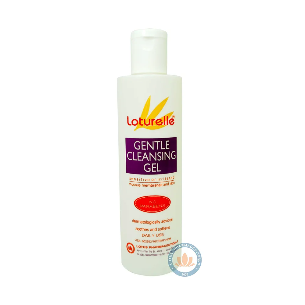 Hình ảnh Sữa tắm Loturelle Gentle Cleansing Gel hỗ trợ kháng khuẩn, kháng nấm (250ml)