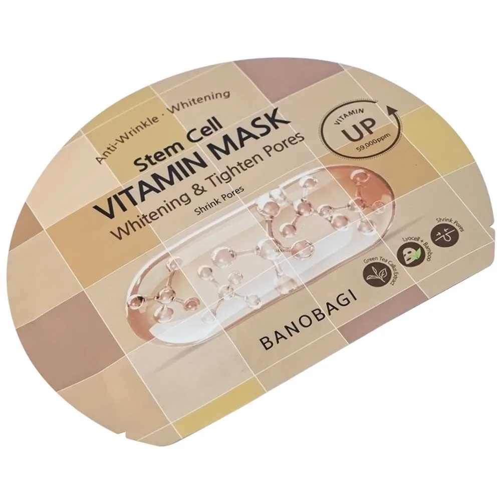 Hình ảnh Mặt nạ Banobagi Stem Cell Vitamin Mask Whitening And Tighten Pores cung cấp độ ẩm cho da, loại bỏ dầu (30g)