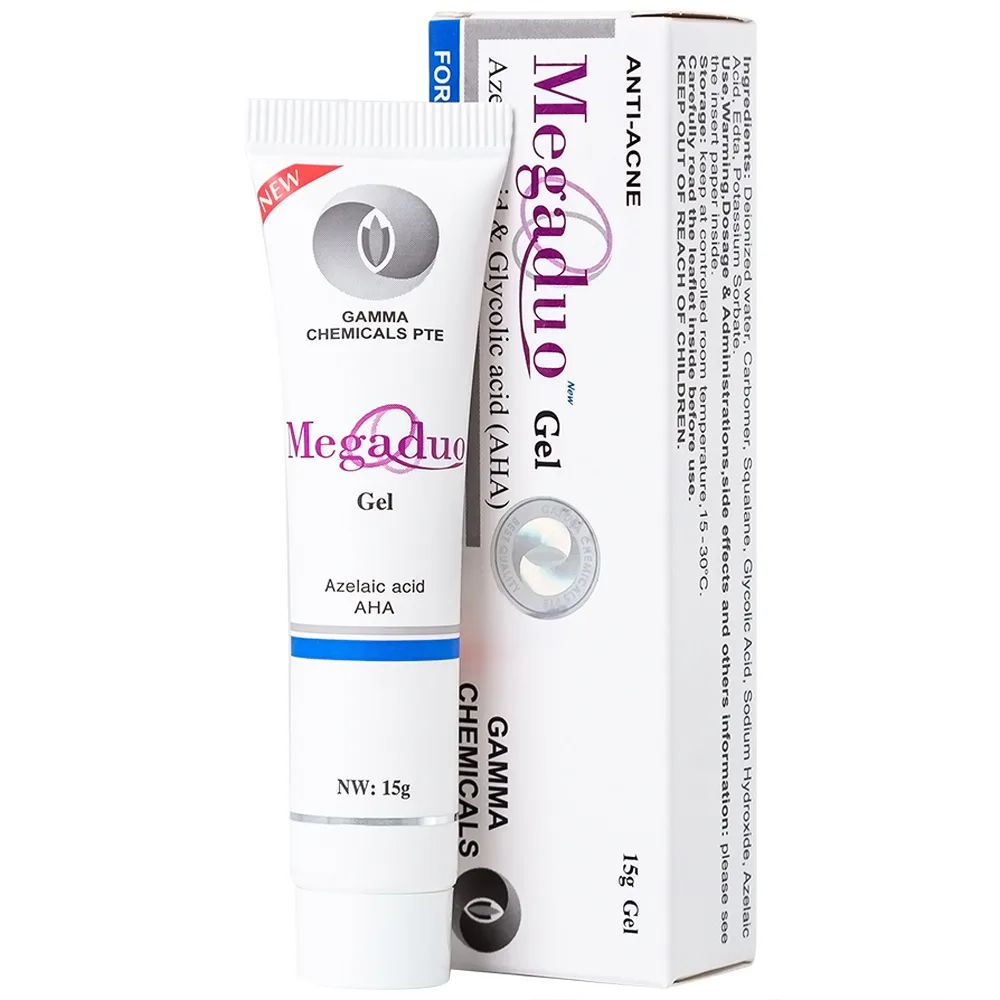 Hình ảnh Gel Megaduo hỗ trợ ngừa mụn trứng cá, ngừa thâm, dưỡng da (15g)