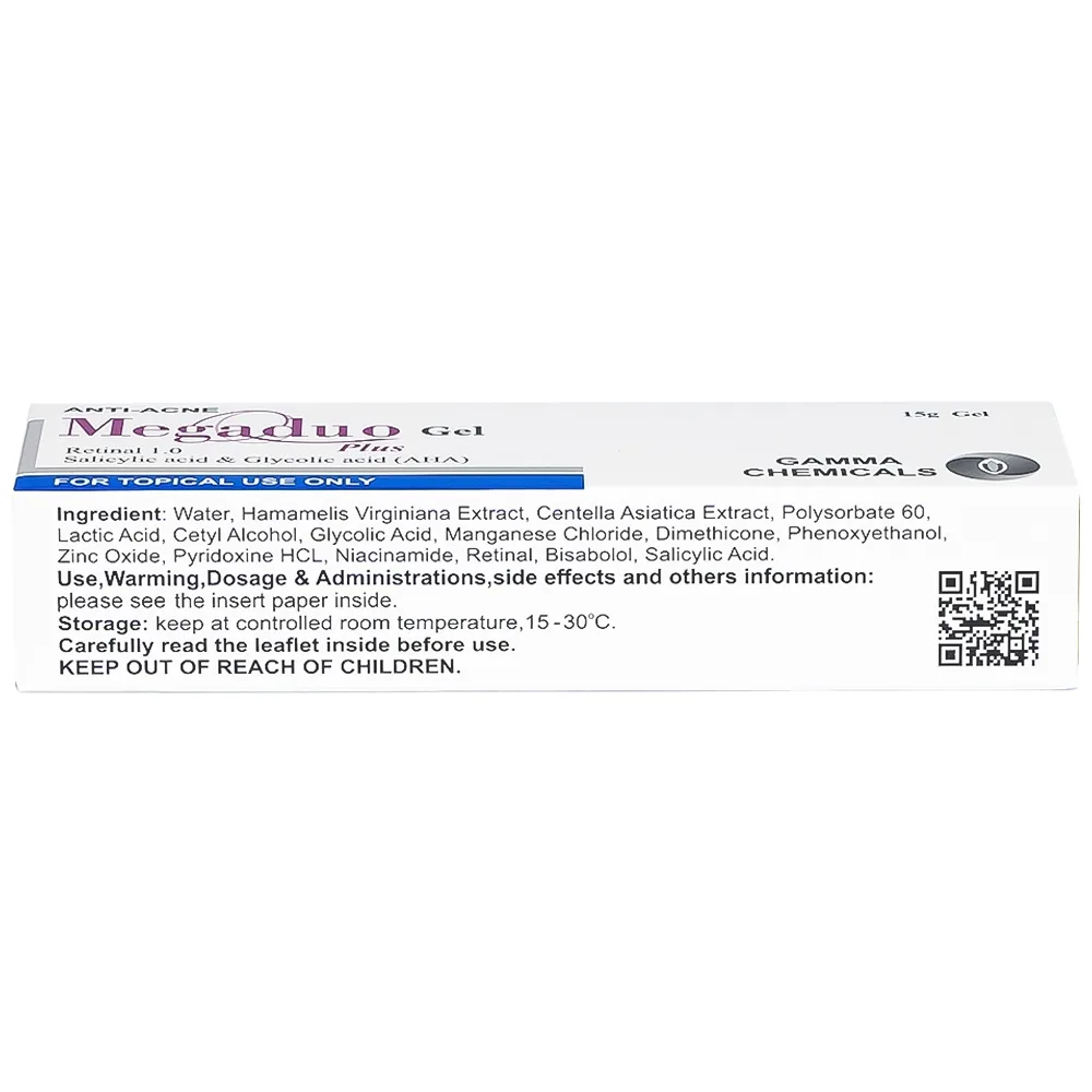 Hình ảnh Gel Megaduo Plus giúp ngừa mụn trứng cá, ngừa thâm, dưỡng da (15g)