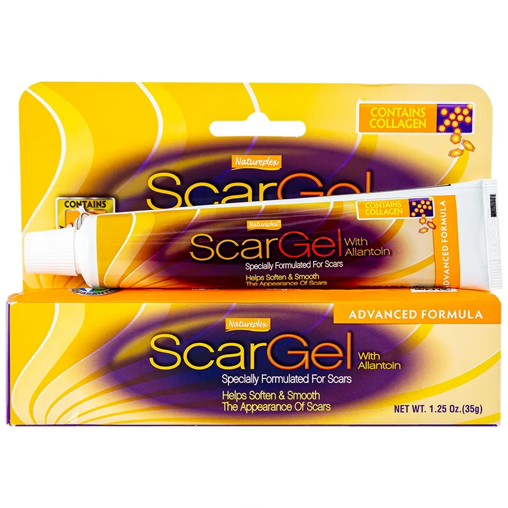 Hình ảnh Gel Scargel Natureplex cải thiện tính đàn hồi, cấu trúc và hình dạng của nhiều loại sẹo (35g)
