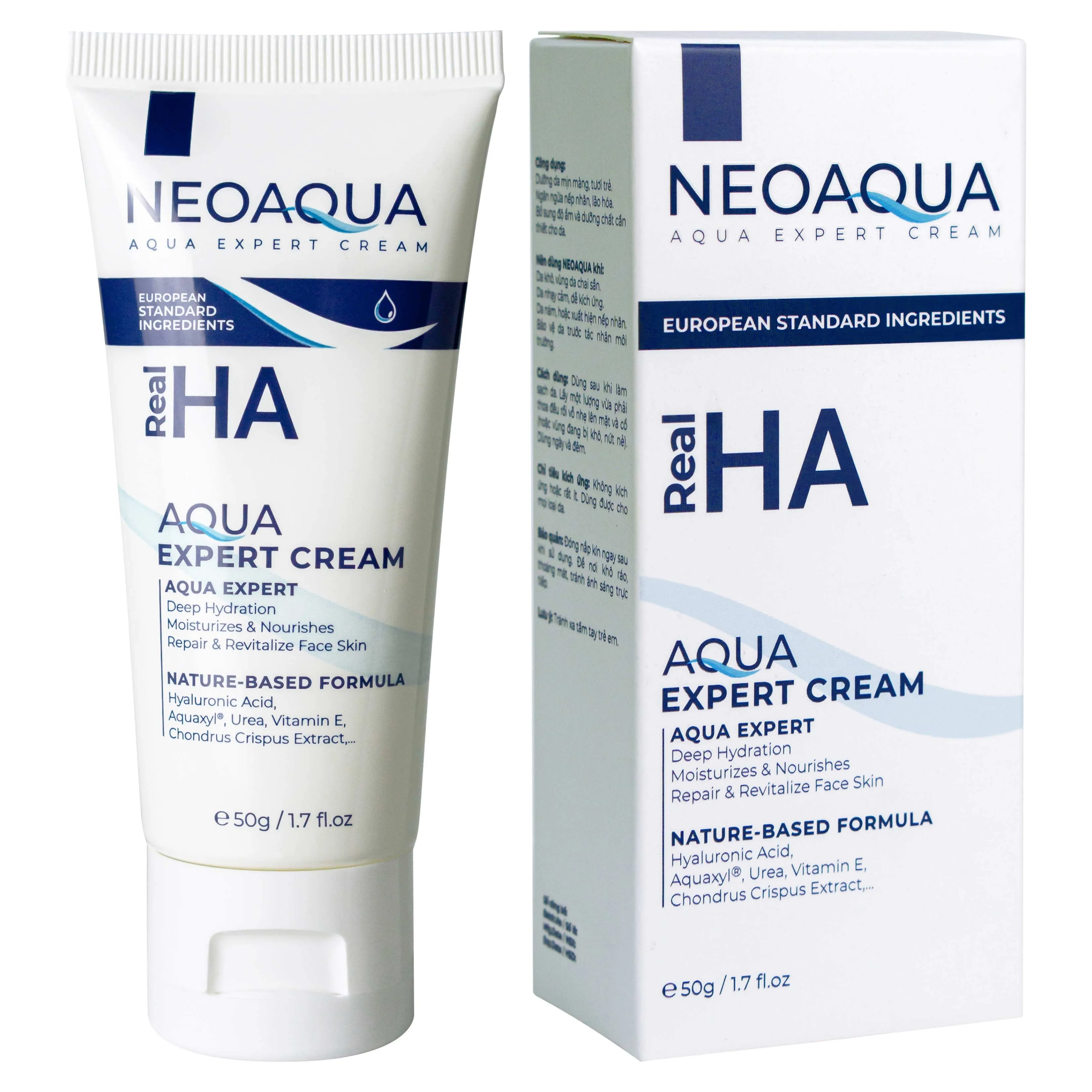 Hình ảnh Kem bôi NeoAqua Expert Cream chống khô, nứt nẻ da, dưỡng ẩm chuyên sâu (50g)