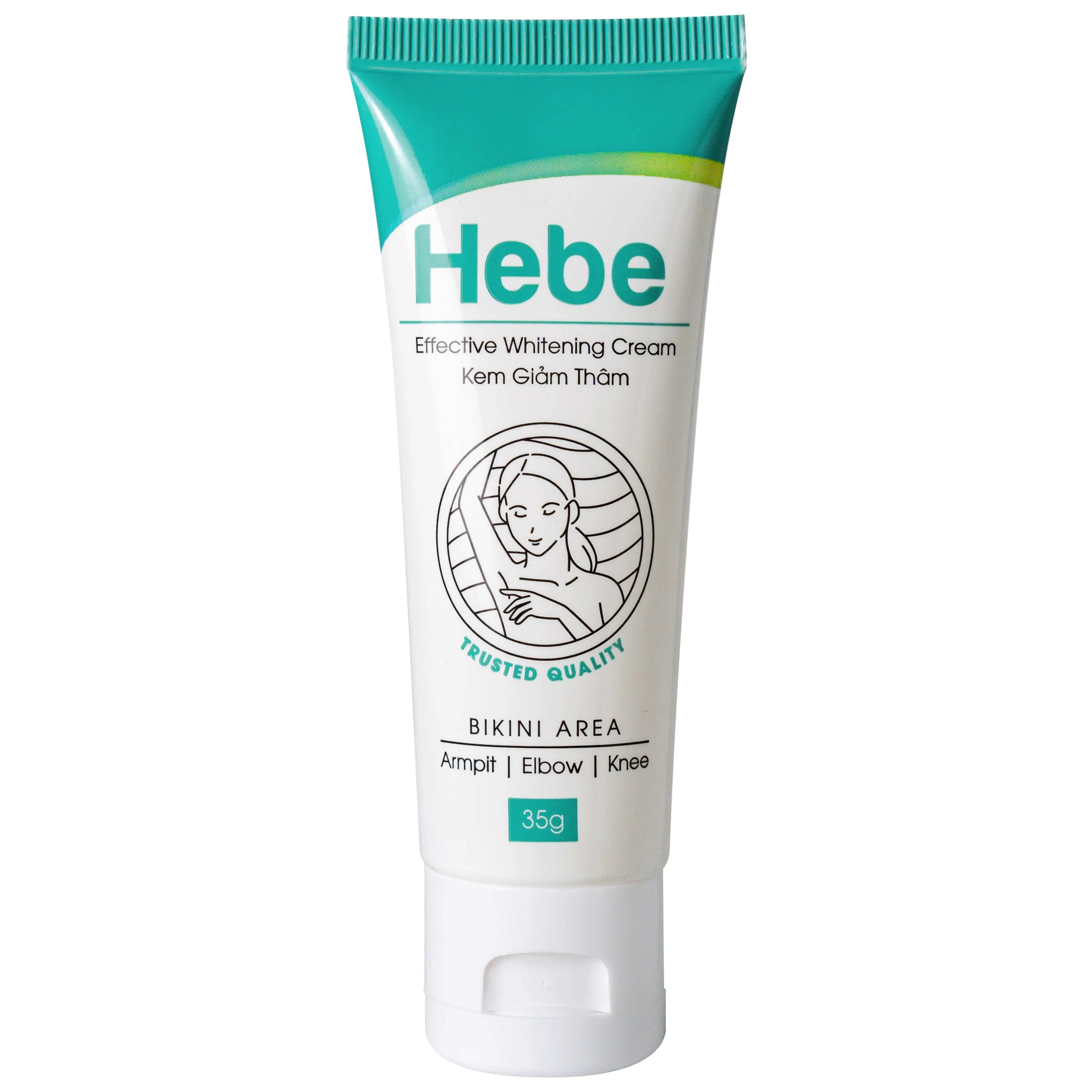 Hình ảnh Kem giảm thâm Hebe Effective Whitening Cream La Beaute hỗ trợ giảm thâm vùng nách, vùng kín (35g)