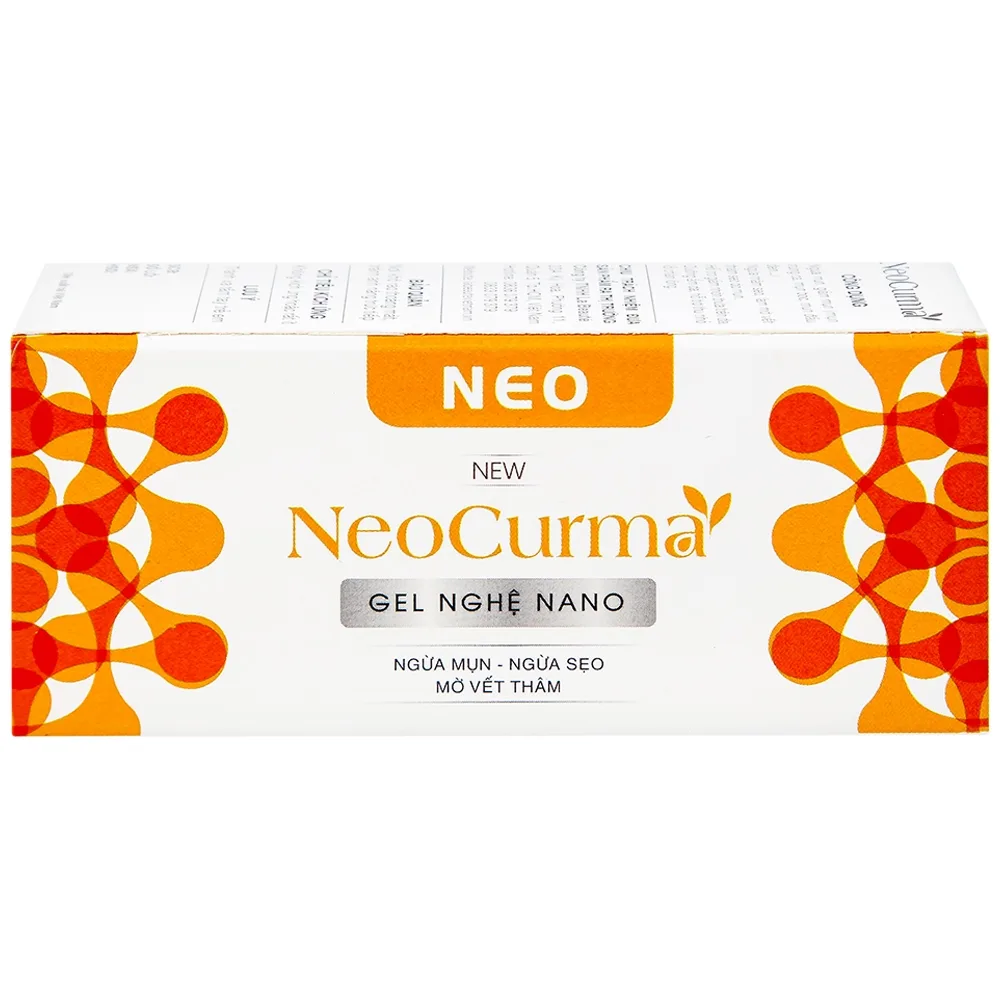 Hình ảnh Gel Nghệ Nano NeoCurma ngừa mụn, ngừa sẹo, mờ vết thâm (20g)
