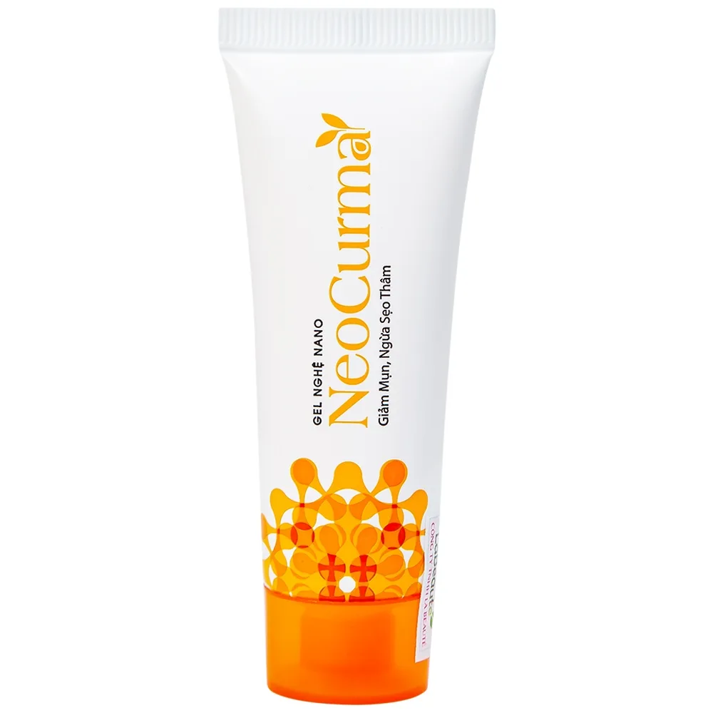 Hình ảnh Gel Nghệ Nano NeoCurma ngừa mụn, ngừa sẹo, mờ vết thâm (20g)