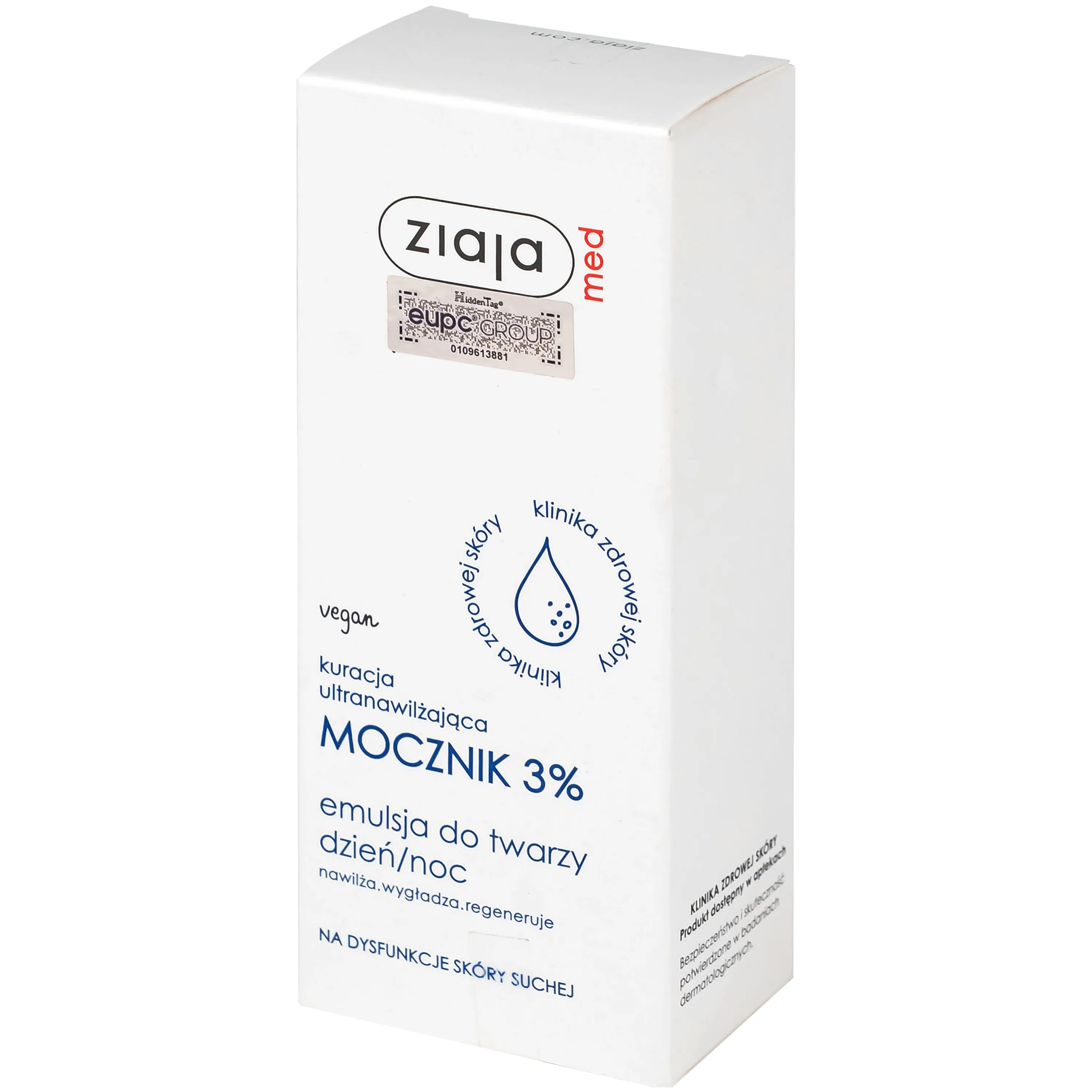 Hình ảnh Nhũ tương bôi Ziaja Med 3% Urea mềm da, dưỡng ẩm (50ml)