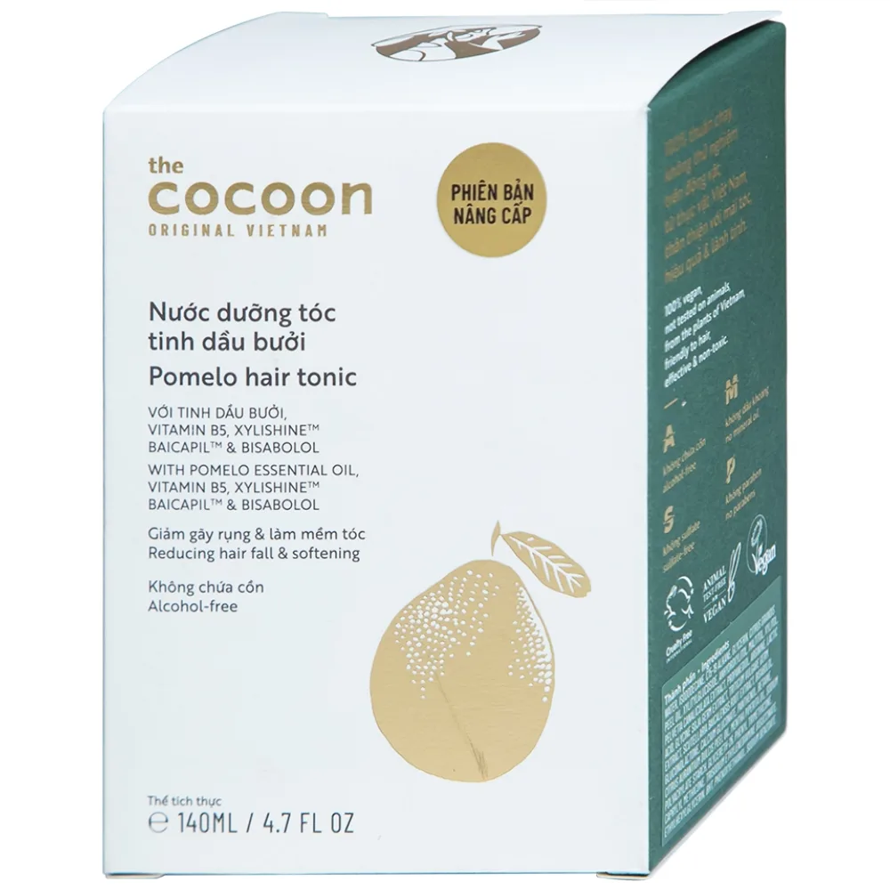 Hình ảnh Nước dưỡng tóc tinh dầu bưởi Cocoon giảm gãy rụng và làm mềm tóc (140ml)
