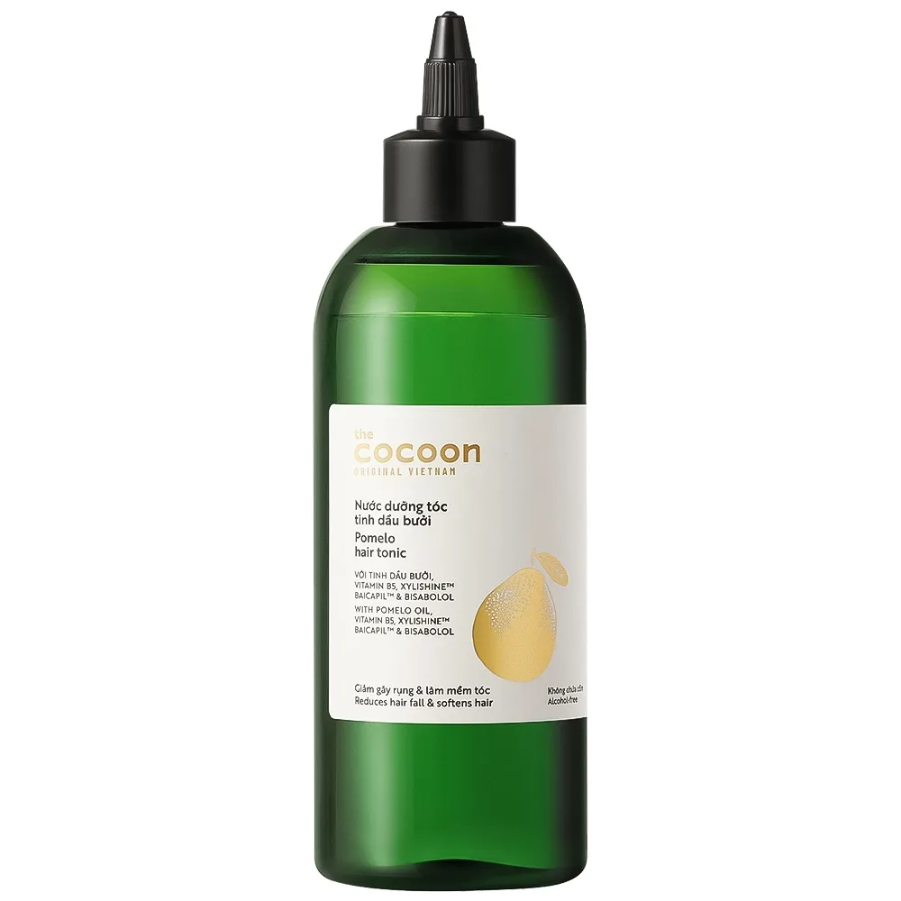 Hình ảnh Nước dưỡng tóc tinh dầu bưởi Cocoon giảm gãy rụng, nuôi dưỡng da đầu (310ml)