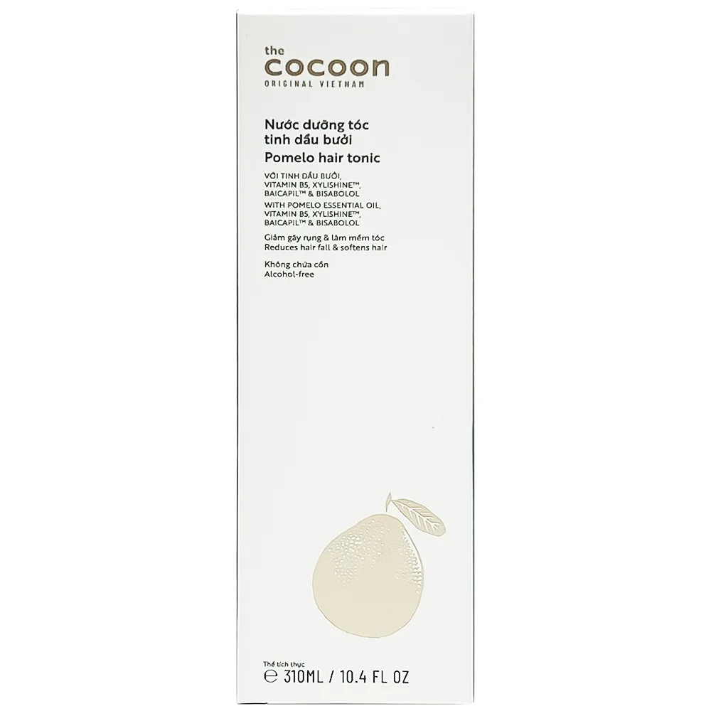 Hình ảnh Nước dưỡng tóc tinh dầu bưởi Cocoon giảm gãy rụng, nuôi dưỡng da đầu (310ml)