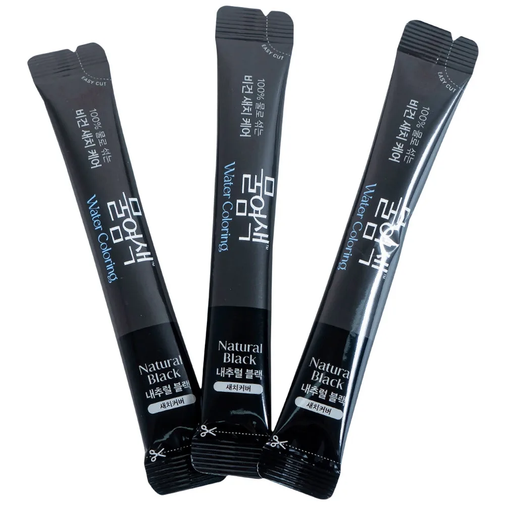 Hình ảnh Nước nhuộm phủ bạc - đen tự nhiên Seedbee Water Coloring Natural Black (30g)