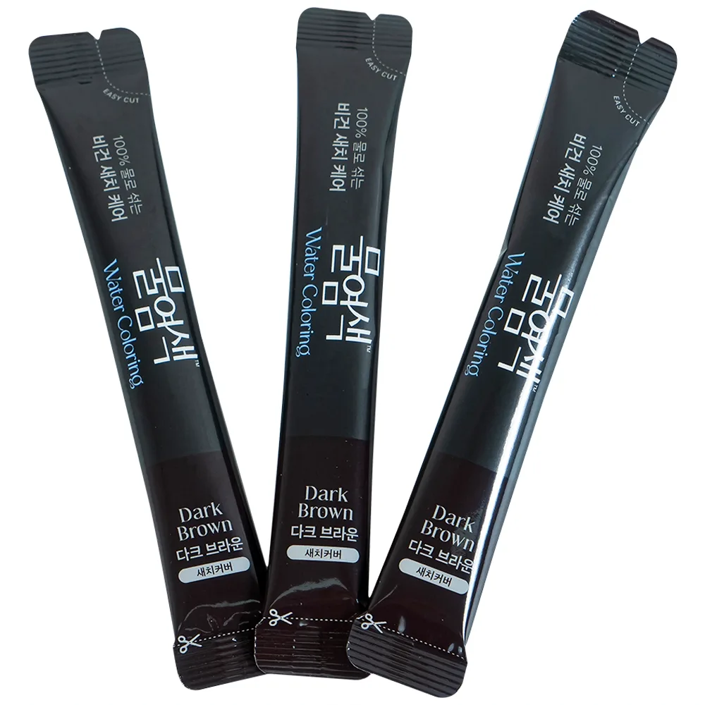 Hình ảnh Nước nhuộm phủ bạc - nâu đen Seedbee Water Coloring Dark Brown Nbiyan (30g)
