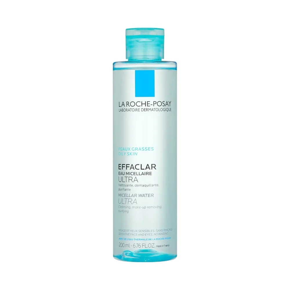 Hình ảnh Nước tẩy trang La Roche-Posay Effaclar Micellar Water Ultra Oily Skin dịu nhẹ, không làm khô da (200ml)